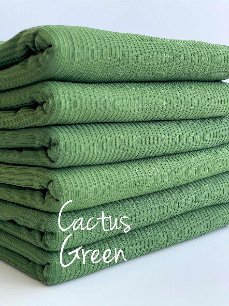 Cactus Green Solid Fabric