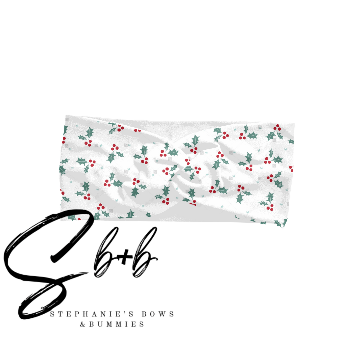 Mistletoe Christmas Adult Headband