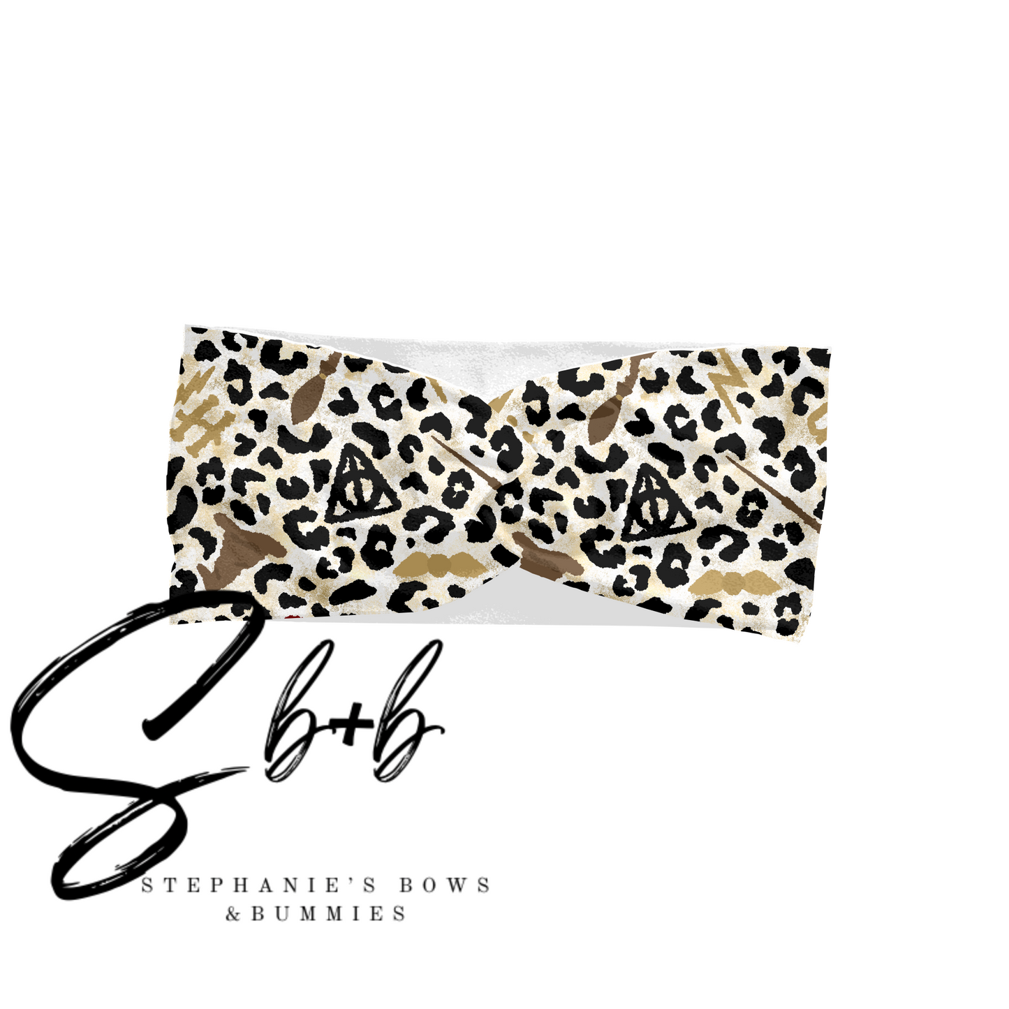 Wizard Boy Cheetah Adult Headband