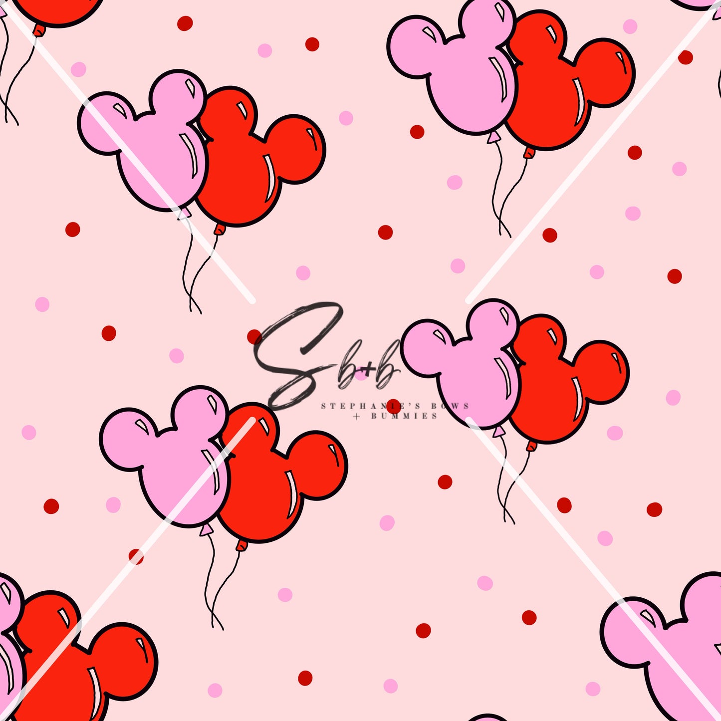 Mouse Love Balloons Bullet