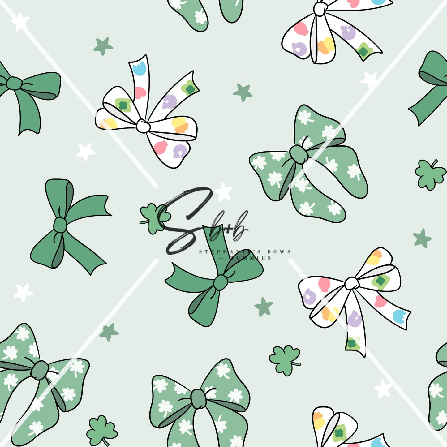 St. Patty Bows