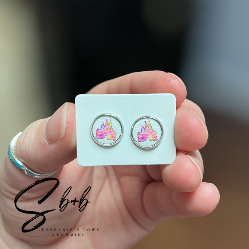 Magic Castle Stud Earrings