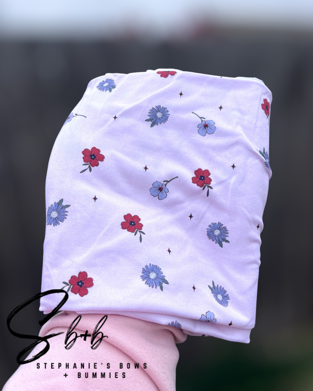 4OJ Dainty Floral Fabric