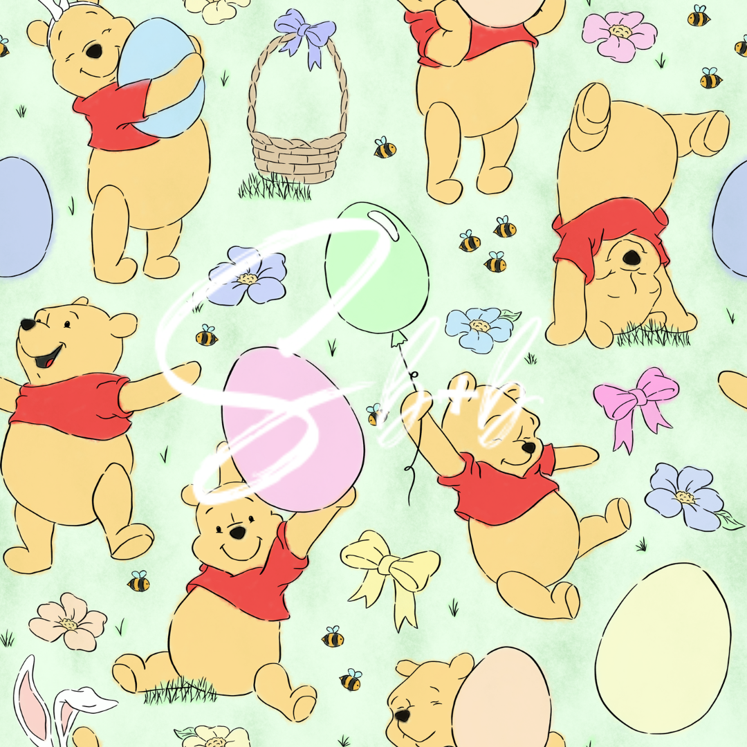 Honey Bear Easter Bullet-NO HEADWRAP AVAILABLE