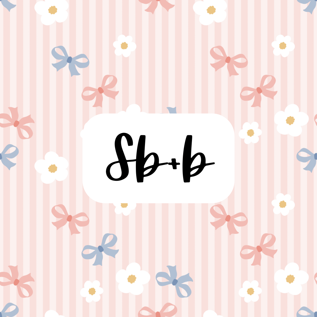 Whimsical Bows + Floral Stripe