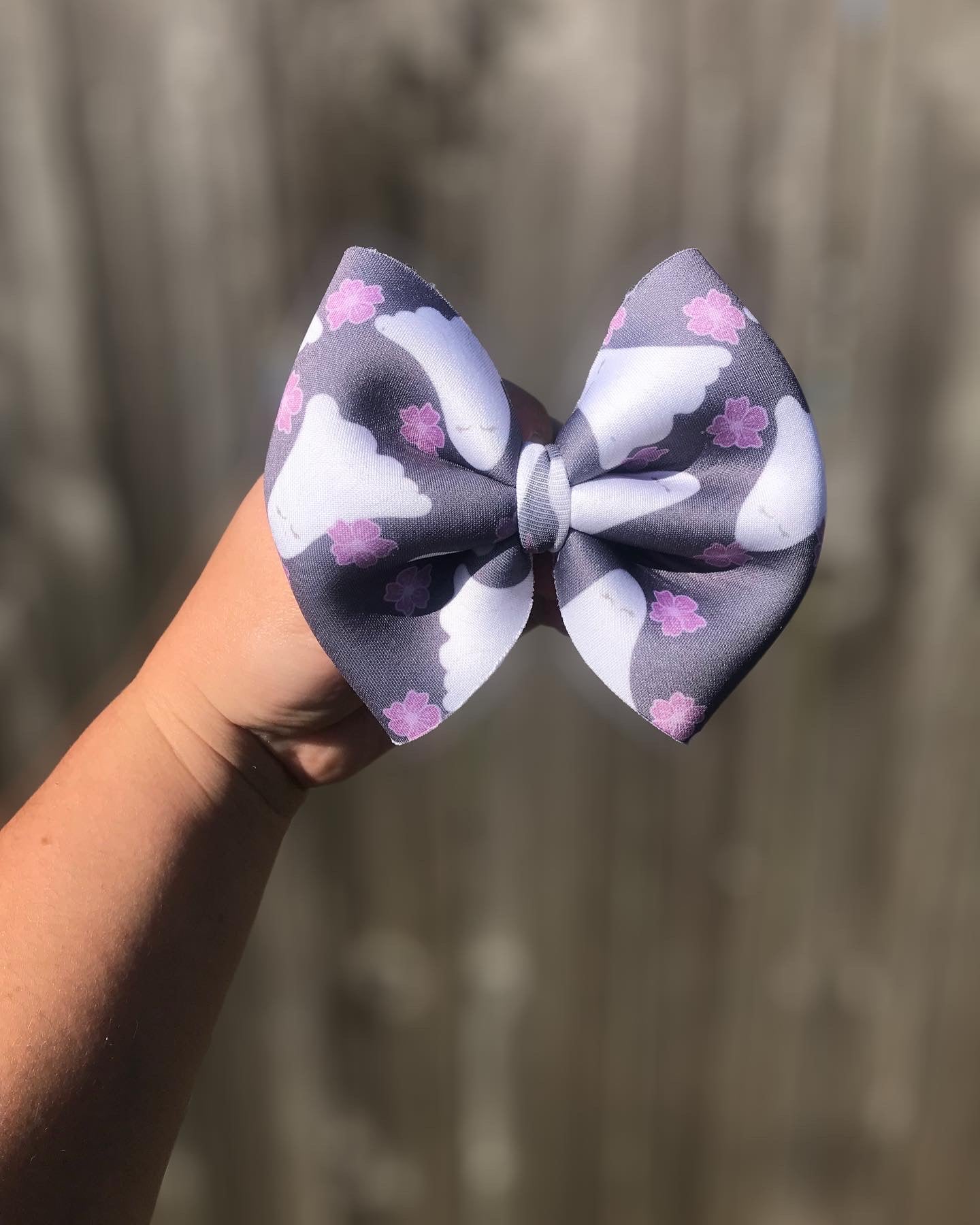 Purple w/ White Ghosts