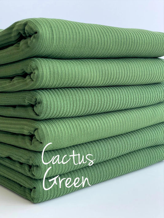 Cactus Green Solid Fabric