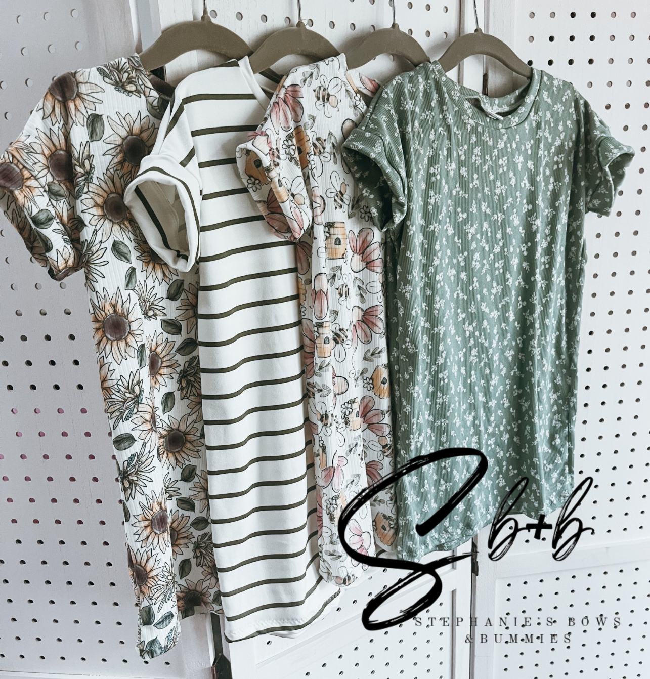 Sunflower Boxy Tee Dress