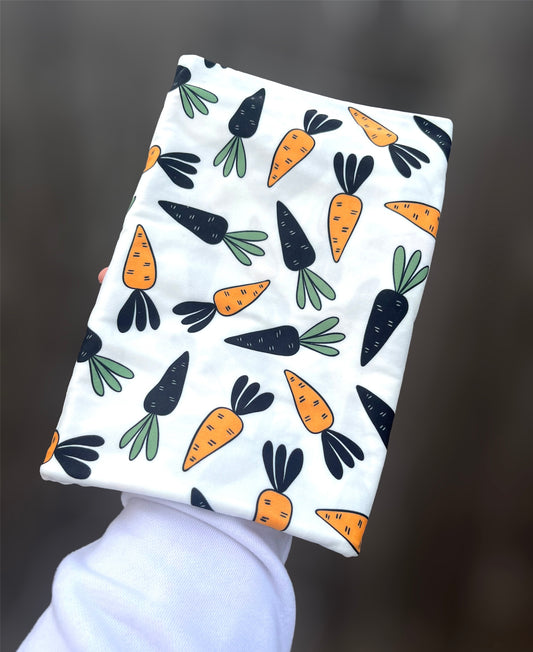 Black + White + Orange Carrots