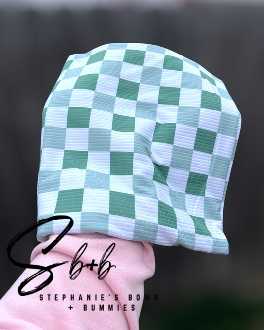 Green Checkered