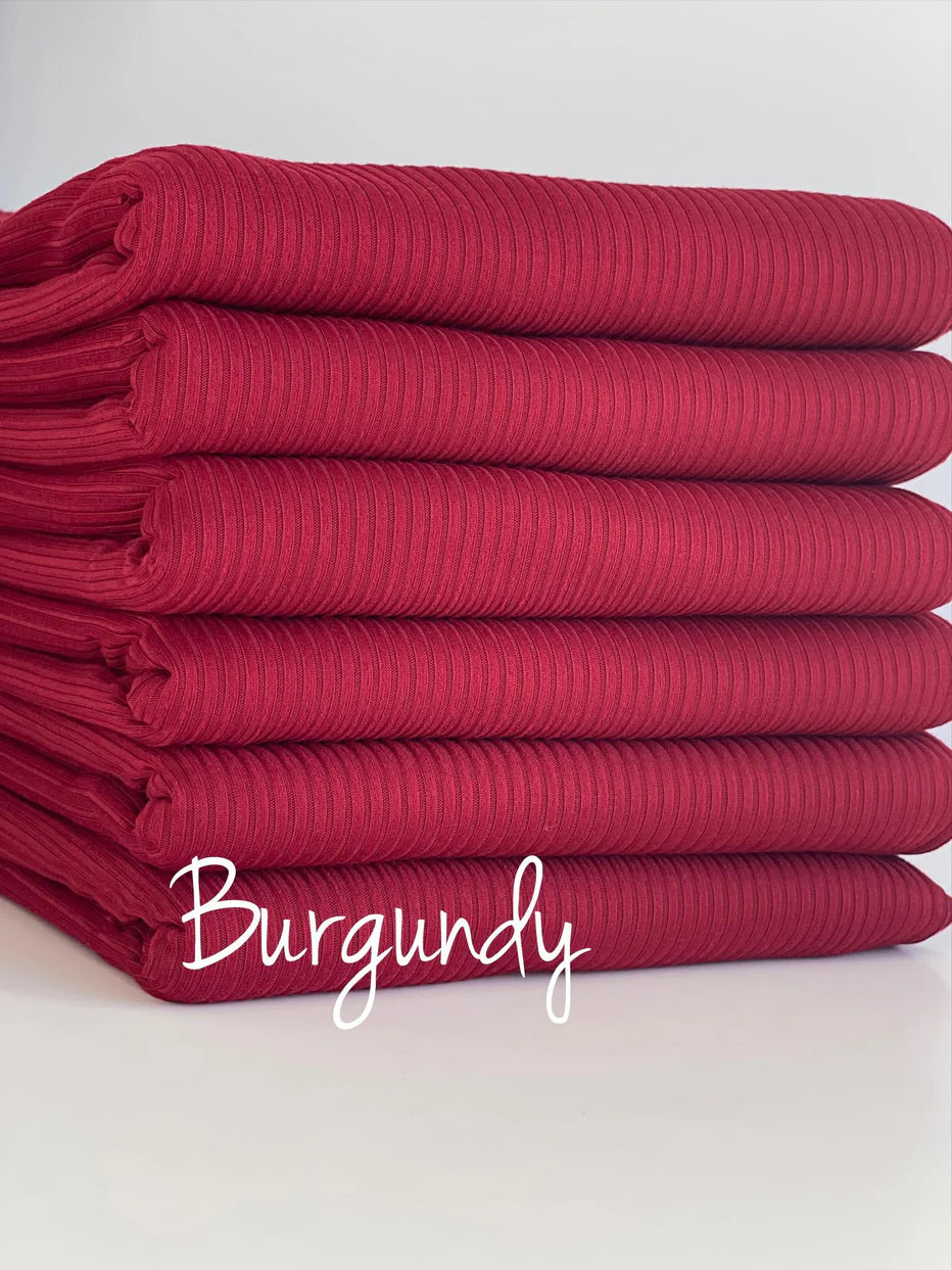 Burgundy Solid Fabric