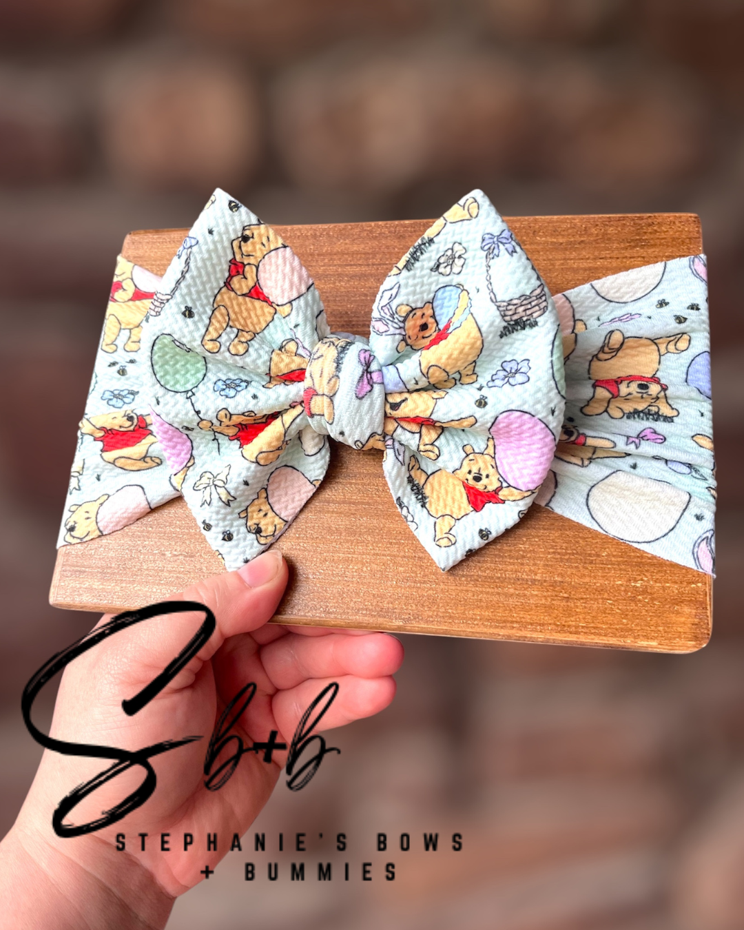 Honey Bear Easter Bullet-NO HEADWRAP AVAILABLE