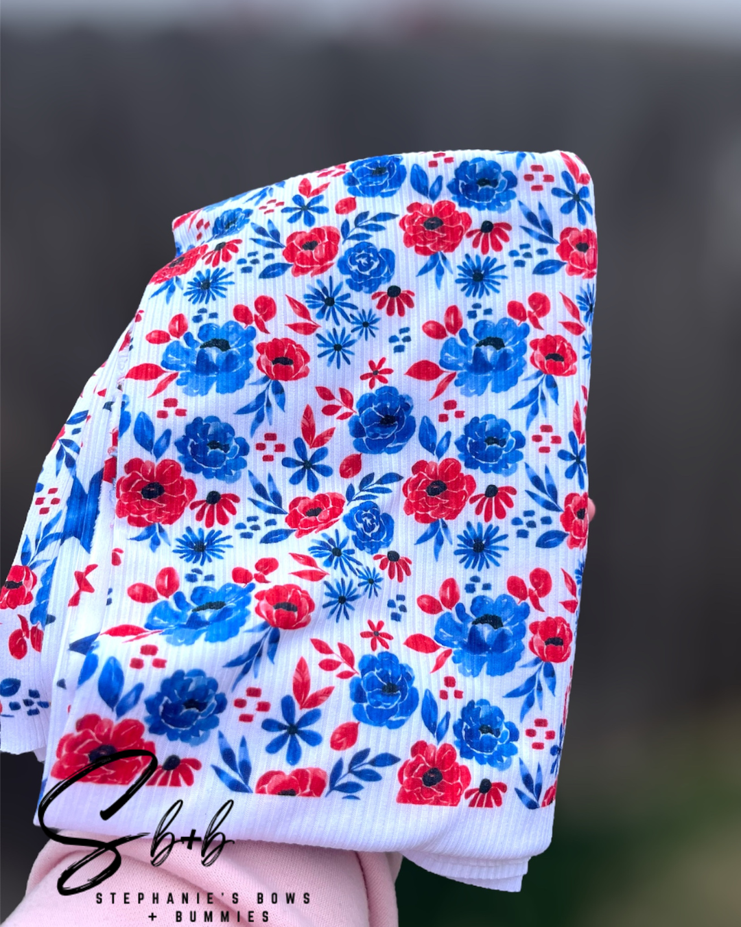 4OJ Floral Fabric