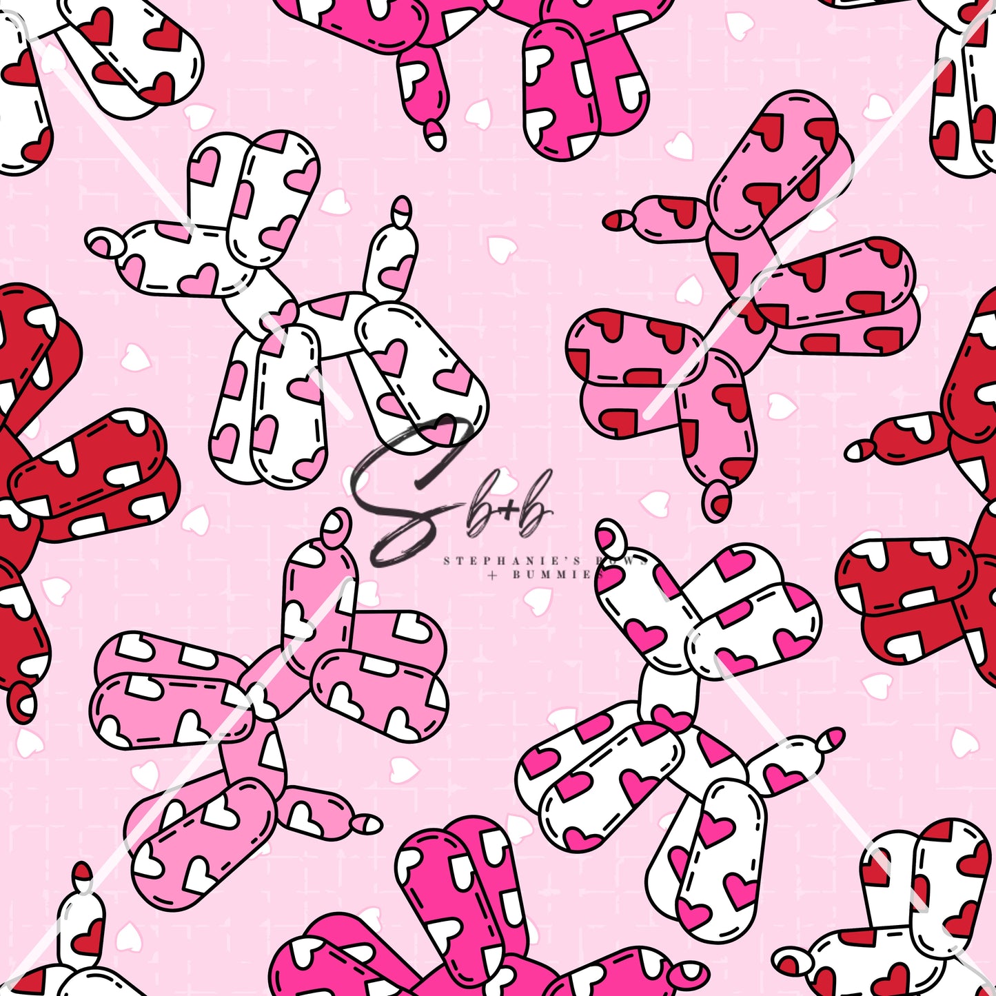 Valentines Day Dog Balloons