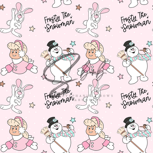 Fro**ty The Snowman Pink