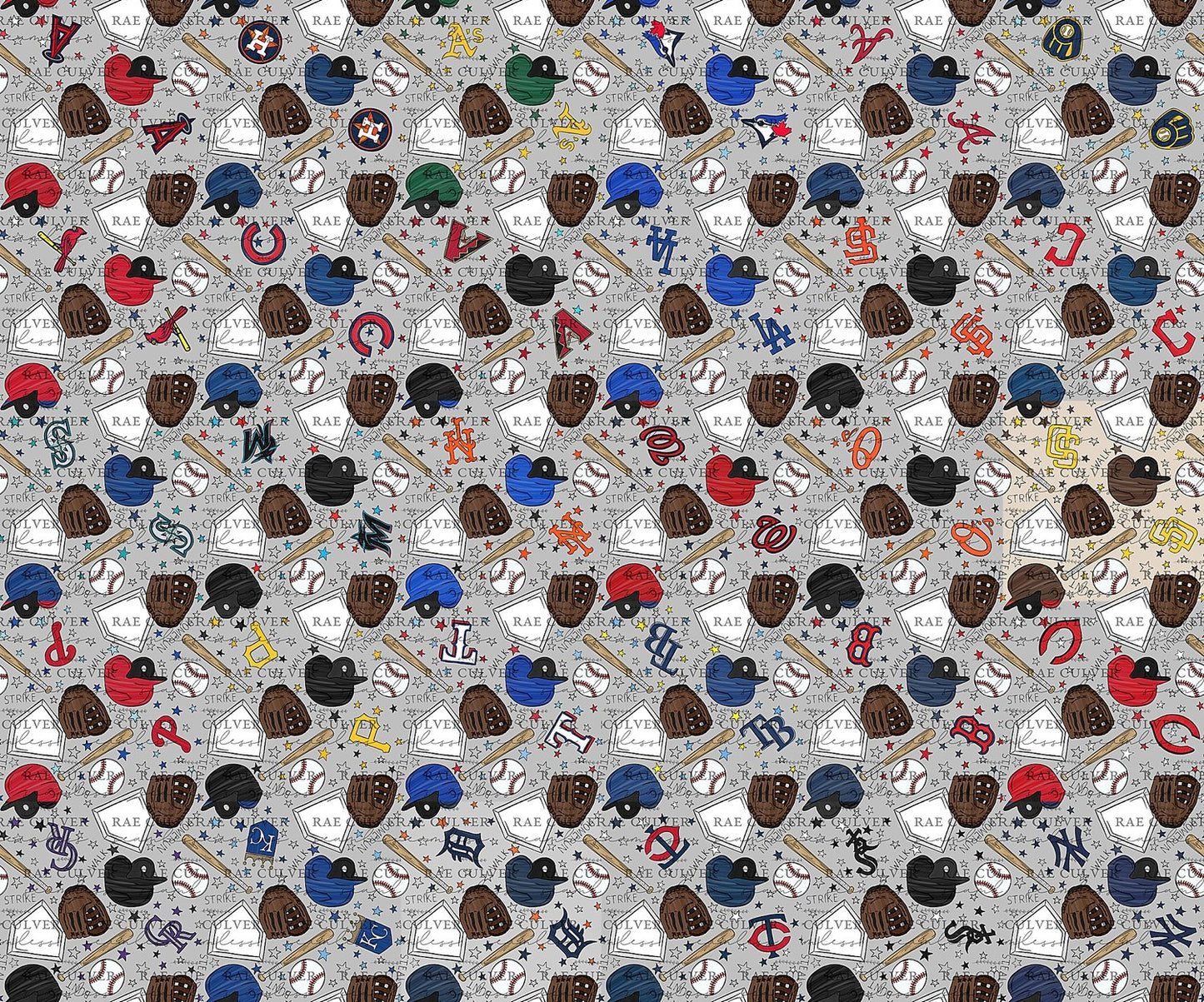 Baseball Drop Sketchy Gloves + Balls