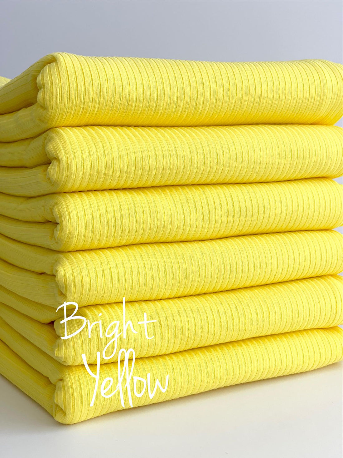 Bright Yellow Solid Fabric