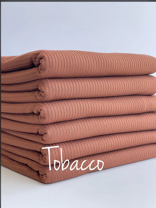 Tobacco Solid Fabric