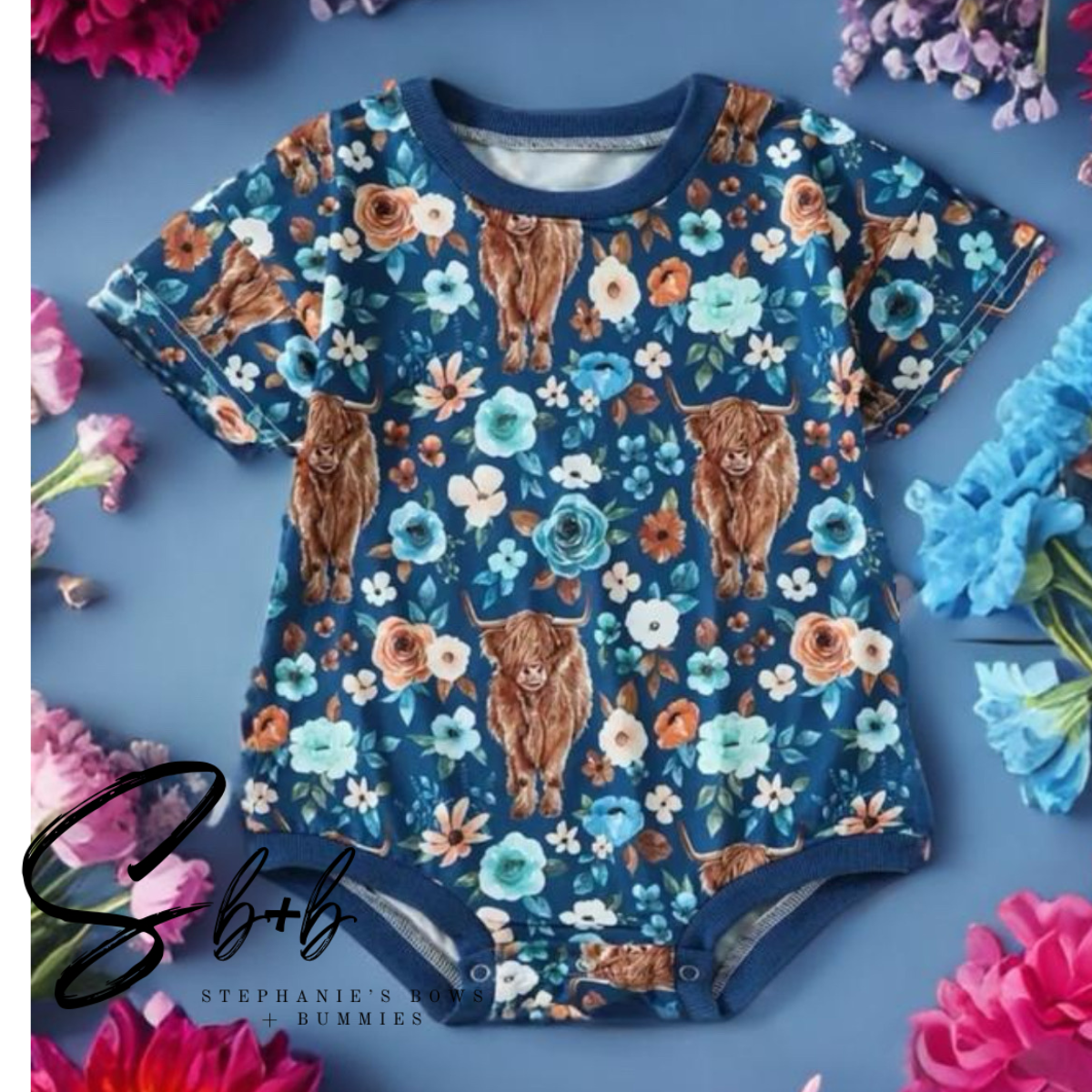 Highland Cow Onesie