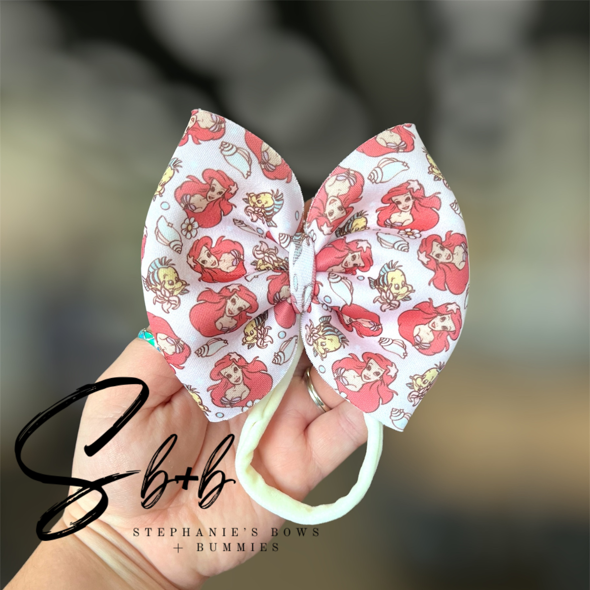 Under The Sea Princess Puffy Bow