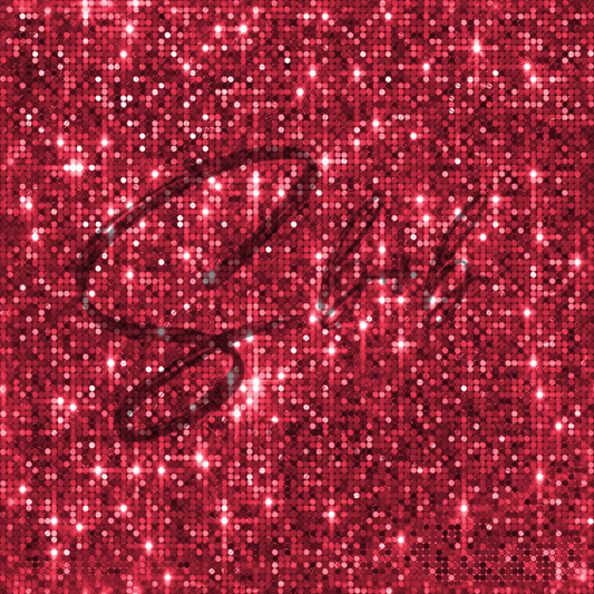 Red Disco Glitter