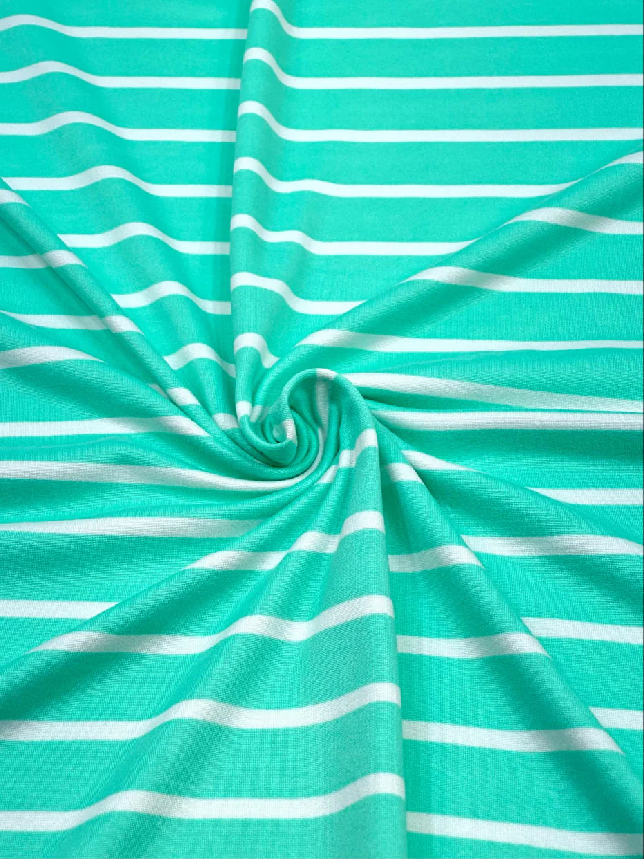 Mint w/ White Stripe