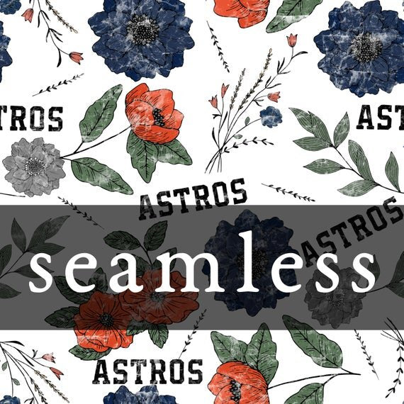 Baseball Drop Simple Floral