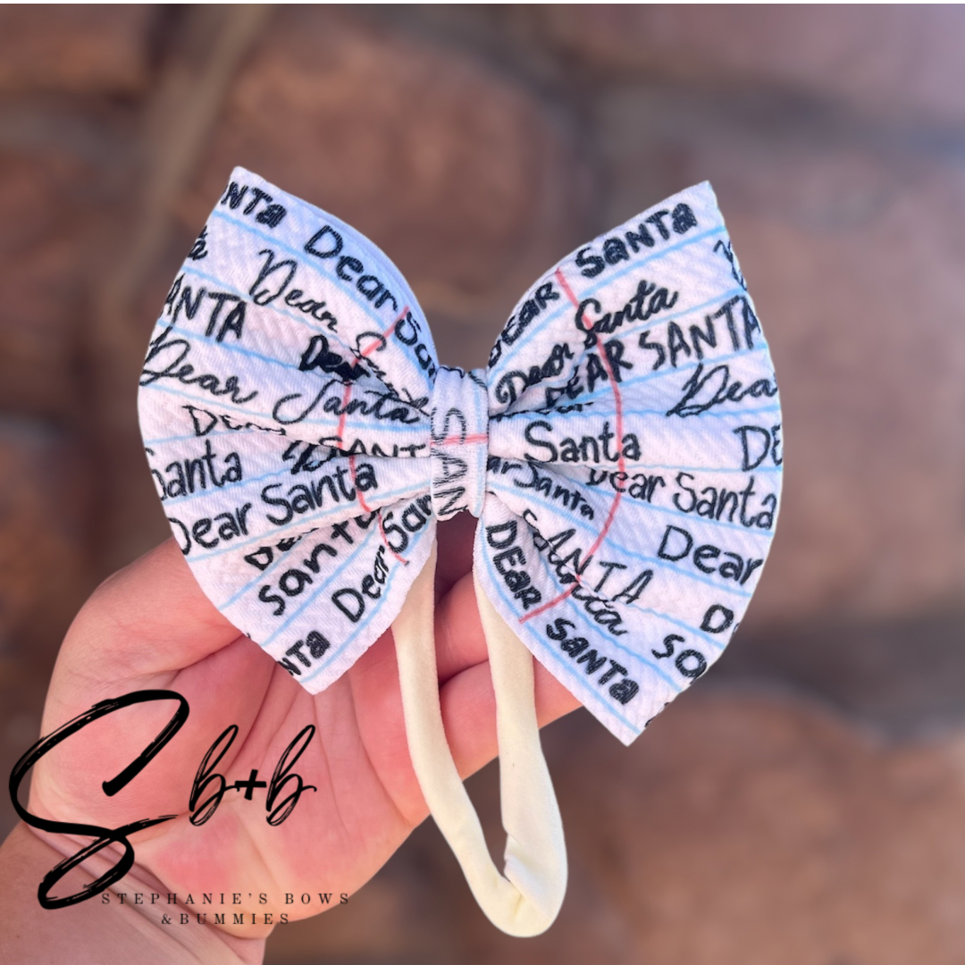 Dear Santa Letter Christmas