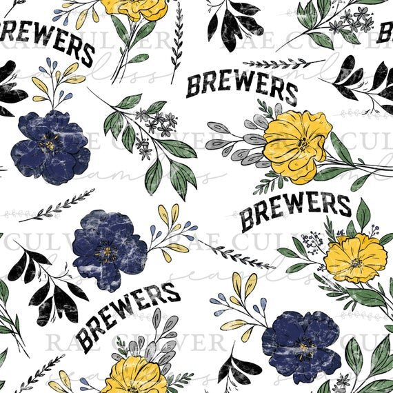 Baseball Drop Simple Floral
