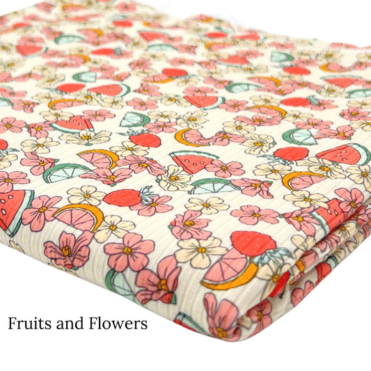 Fruits & Flowers Fabric