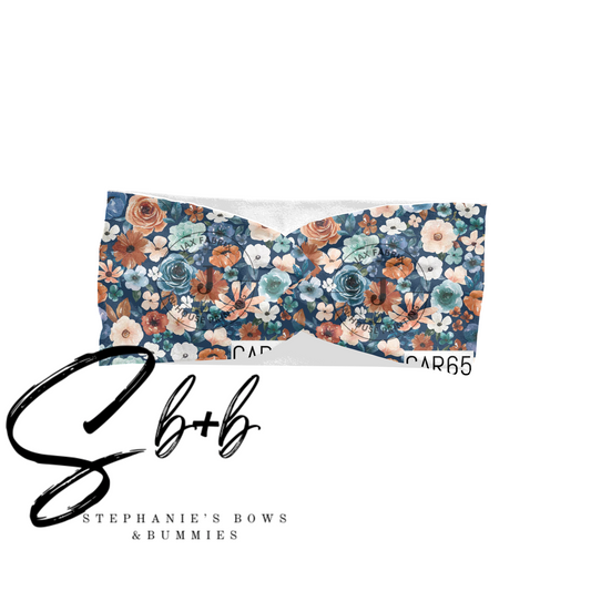 Fall Floral Head Adult Headband