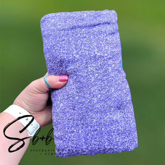 Purple Glitter Fabric
