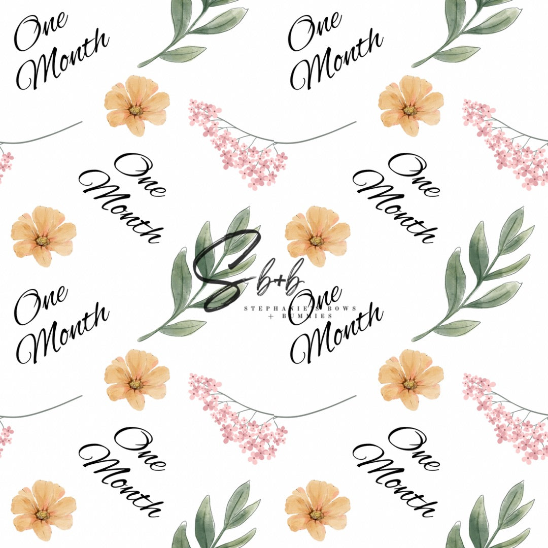 Milestone Wild Flowers Bows Only