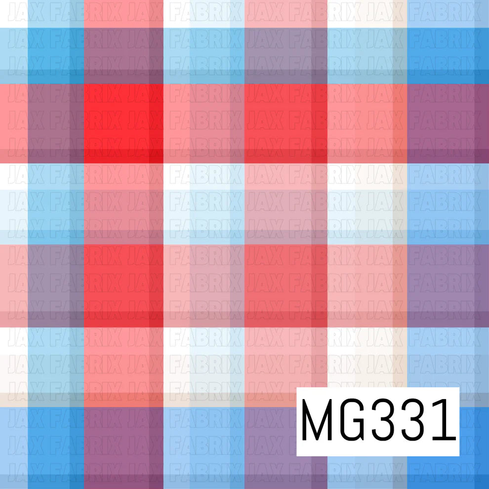 4OJ  Plaid Fabric