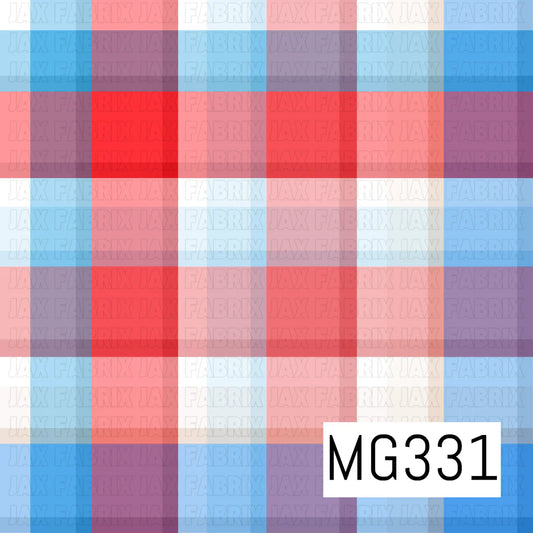 4OJ  Plaid Fabric