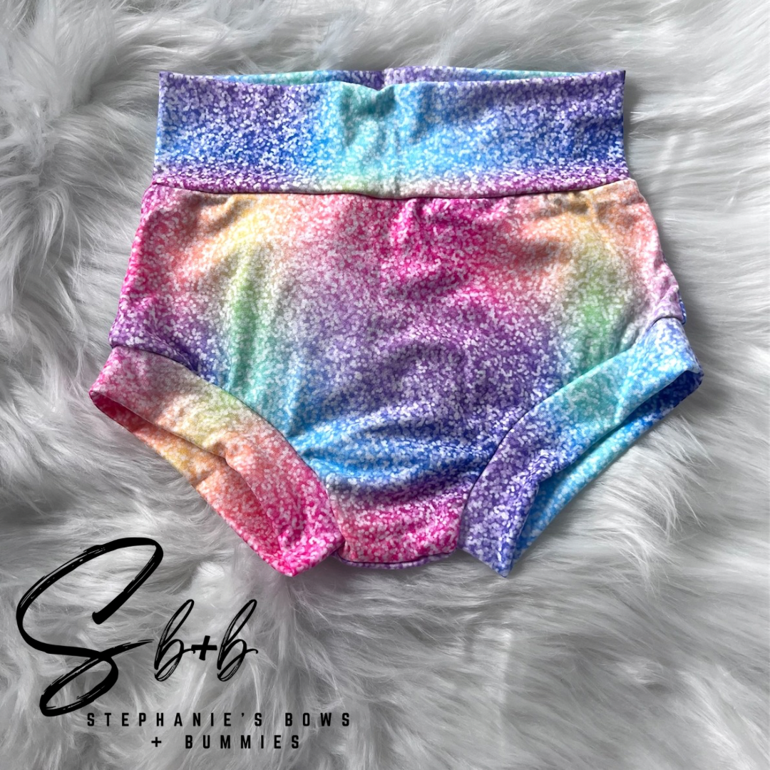 Rainbow Ombre Bummies 12/18m