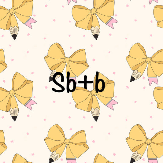 Back to School Pencil Bows
