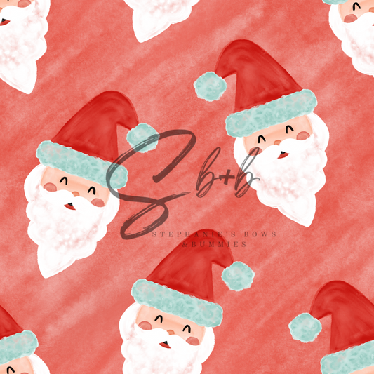 Santa Watercolor