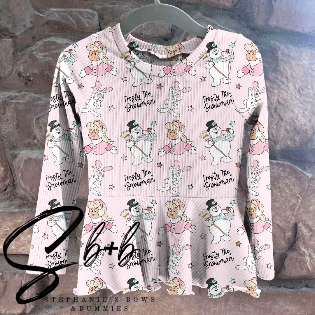 Fro**ty The Snowman Pink