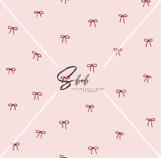 Red Dainty Bows