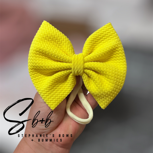 Yellow Solid Bullet