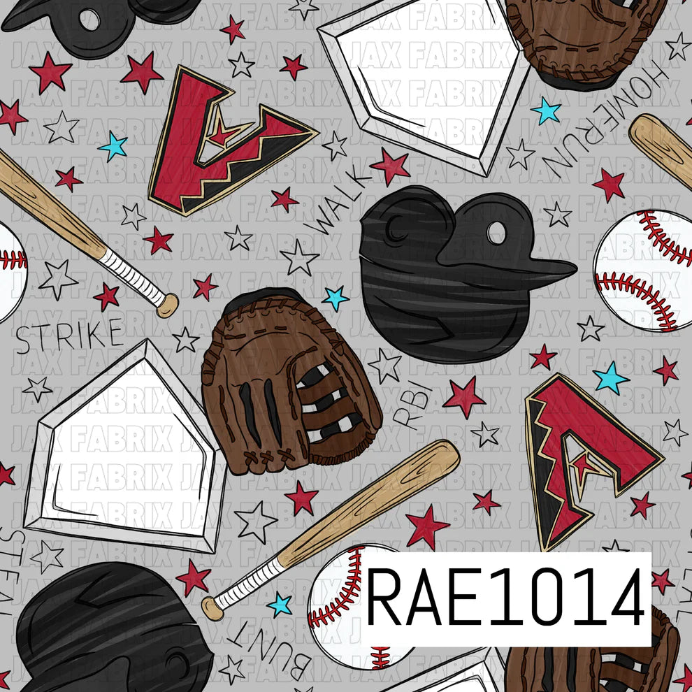 Baseball Drop Sketchy Gloves + Balls