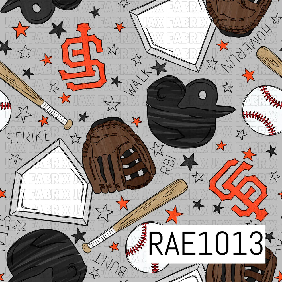 Baseball Drop Sketchy Gloves + Balls