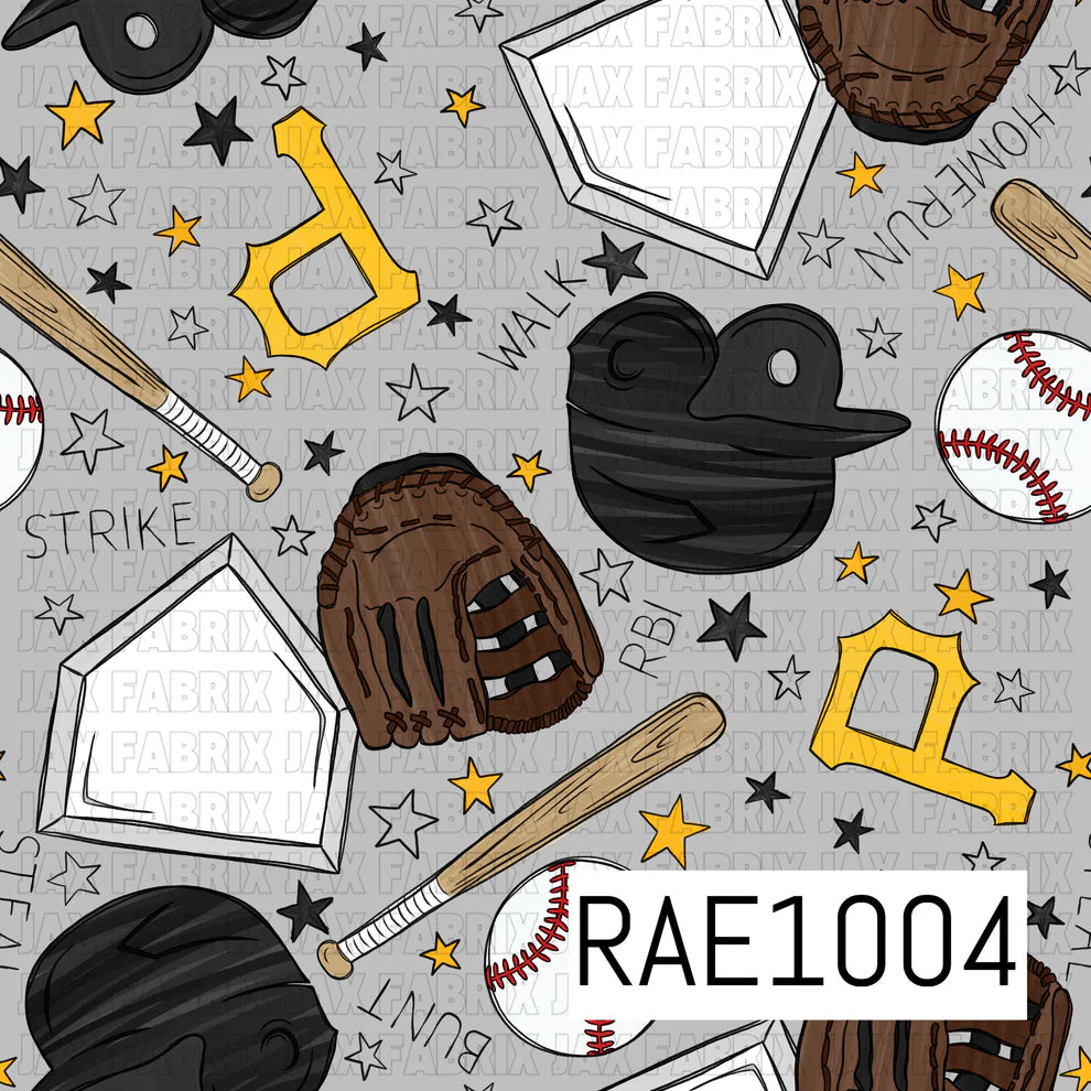 Baseball Drop Sketchy Gloves + Balls