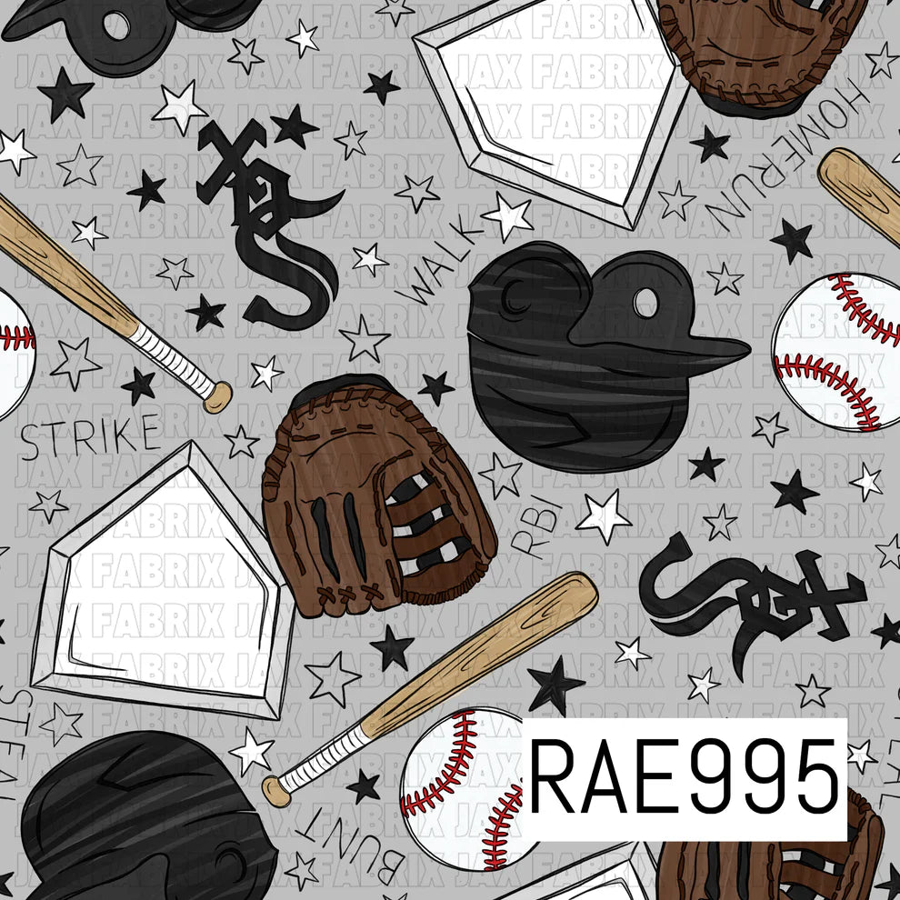 Baseball Drop Sketchy Gloves + Balls
