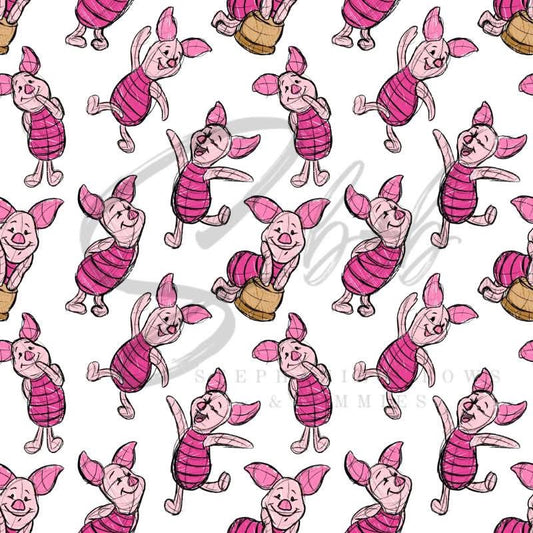 Pink Pig Honey Bear