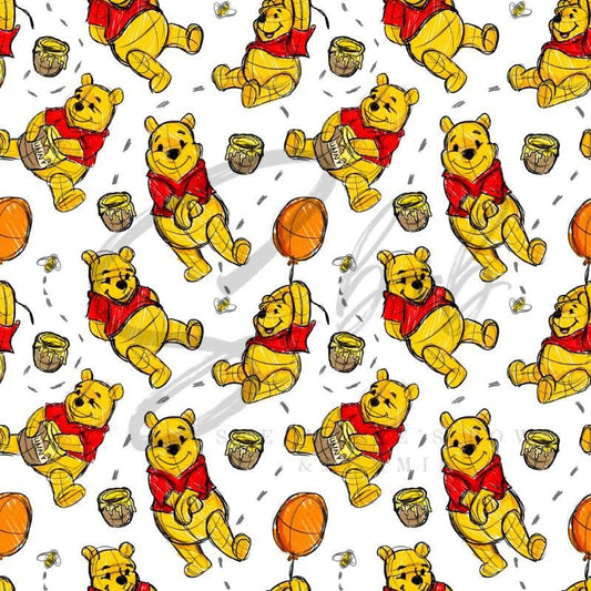 Sketchy Honey Bear