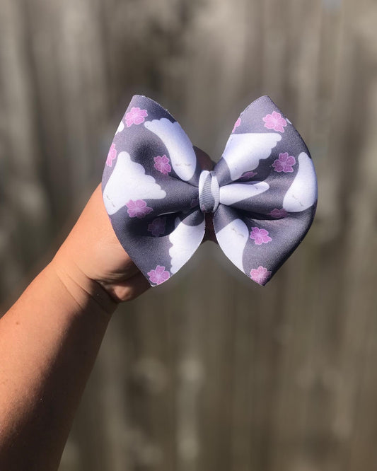 Purple w/ White Ghosts